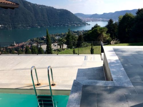 villa vista lago a Cernobbio con parco e piscina - 18